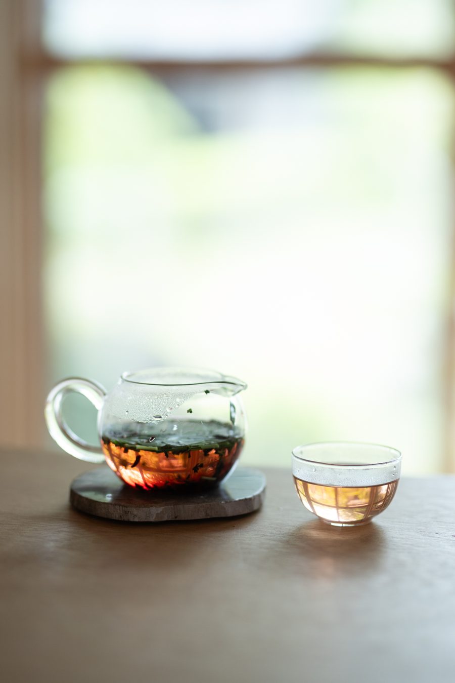 蒸留水を使った一杯